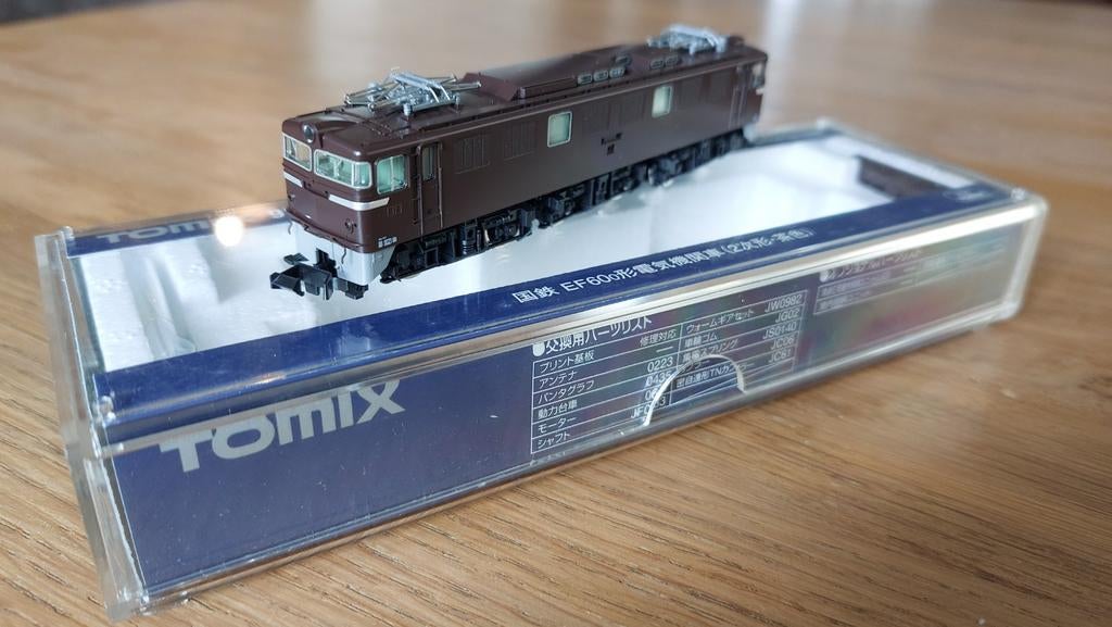 EF60 Tomix 9121 N, Analoog, Overige merken, Ophalen of Verzenden, Zo goed als nieuw, Analoog