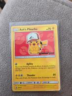 Ash's Pikachu Pokémon kaart - SM109, Ophalen of Verzenden, Gebruikt, Losse kaart