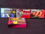Cassettebandjes, nieuw in folie, Sony, TDK, BASF, Kruidvat, Ophalen of Verzenden, Gebruikt, Overige genres, 1 bandje