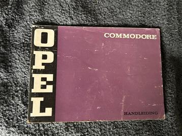 Handleiding Opel Commodore beschikbaar voor biedingen