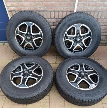 nieuwe 5x130 camper velgen + 4 seizoen continental 225/75-16 beschikbaar voor biedingen