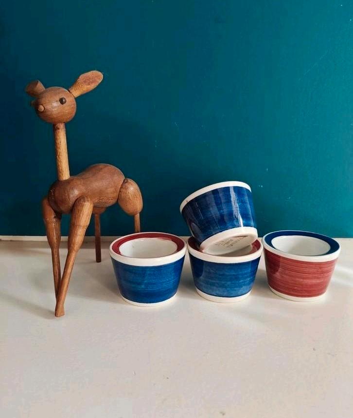 Rorstrand PICKNICK eierdopjes Marianne Westman, Antiek en Kunst, Antiek | Servies los, Ophalen of Verzenden