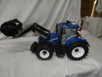 Bruder New Holland T7.315 trekker met voorlader, Kinderen en Baby's, Speelgoed | Speelgoedvoertuigen, Ophalen, Zo goed als nieuw