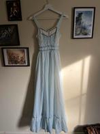 Gunne Sax Blauwe Jurk, Kleding | Dames, Gelegenheidskleding, Galajurk, Blauw, Ophalen of Verzenden, Zo goed als nieuw