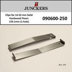 gezocht: Junckers clips tbv parket planken, Parket, Gebruikt, Ophalen of Verzenden