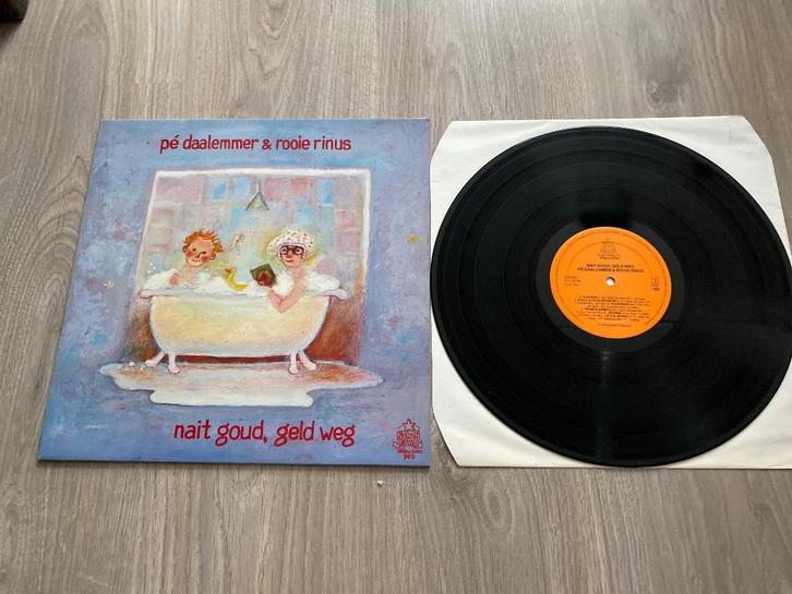 Pe Daalemmer & Rooie Rinus Nait goud geld weg, Cd's en Dvd's, Vinyl | Nederlandstalig, Zo goed als nieuw, Streekmuziek, 12 inch