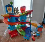 Vtech toet toet auto's politietoren incl. 4 auto's, Ophalen, Gebruikt