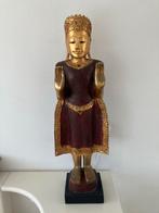 Houten Boeddha Beeld, Ophalen of Verzenden