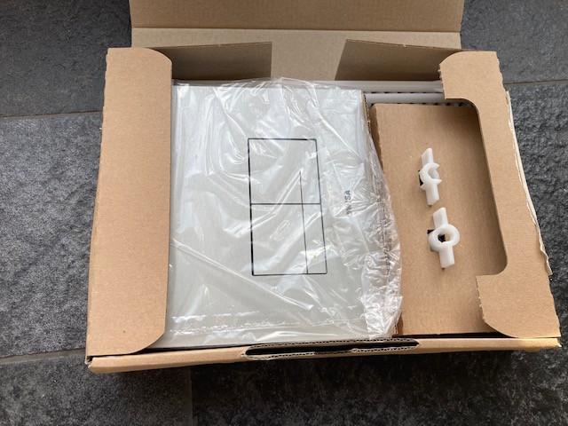 Wisa XS Delos bedieningspaneel Aluminium, Doe-het-zelf en Verbouw, Sanitair, Nieuw, Toilet, Ophalen of Verzenden