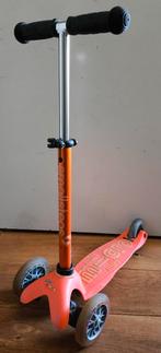 Oranje Micro Mini Deluxe Step - In hoogte verstelbaar, Fietsen en Brommers, Steps, Ophalen, Gebruikt, Gewone step, Micro