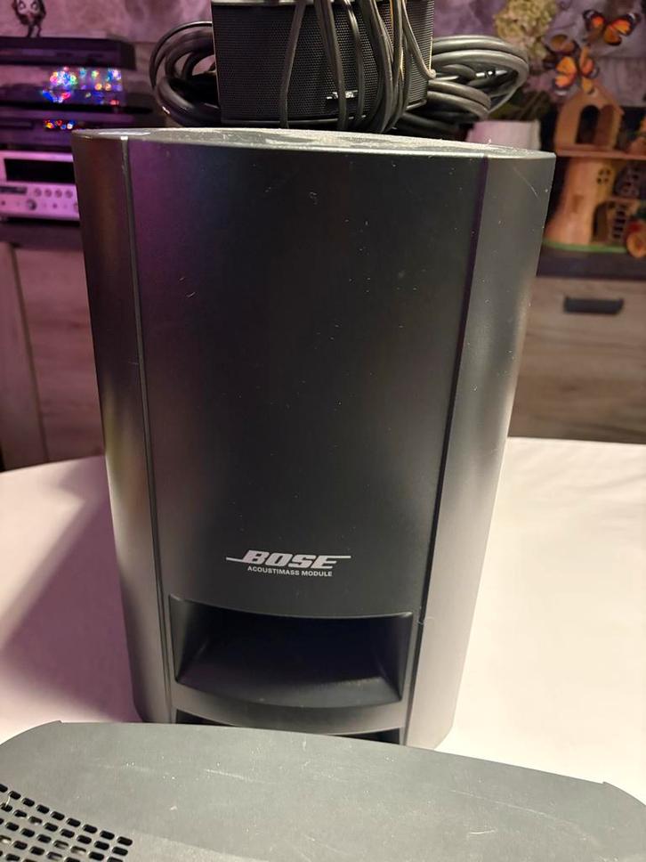 Bose Acoustimass Module met Lifestyle Systeem, Audio, Tv en Foto, Home Cinema-sets, Gebruikt, Dvd-speler, 2.1-systeem, 40 tot 70 watt