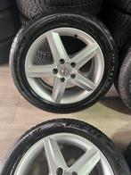 Originele Seat 16 inch velgenset + zomerbanden 205/55R16, Ophalen, Gebruikt, 16 inch, Banden en Velgen