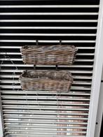 GRATIS bloembakken om op te hangen, Tuin en Terras, Ophalen, Kunststof, Rond, Zo goed als nieuw