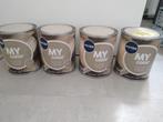 LAATSTE KANS! 4x Muurverf In the saddle (my color, Histor), Ophalen, Bruin, Nieuw, Verf
