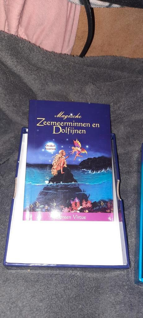 Orakel kaarten Magische Zeemeerminnen en Dolfijnen, Boeken, Esoterie en Spiritualiteit, Zo goed als nieuw, Overige typen, Tarot of Kaarten leggen