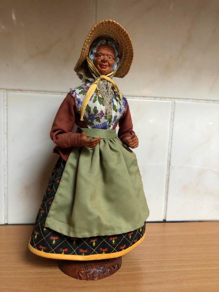 Speirano Pop - Vintage Boerenmeisje, Verzamelen, Poppen, Gebruikt, Pop, Ophalen of Verzenden