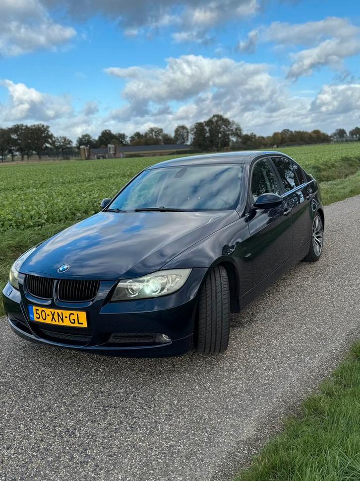 BMW 3-Serie 2.0 I 318 2007 Blauw top staat, Auto's, BMW, Particulier, 3-Serie, ABS, Adaptive Cruise Control, Airconditioning, Alarm