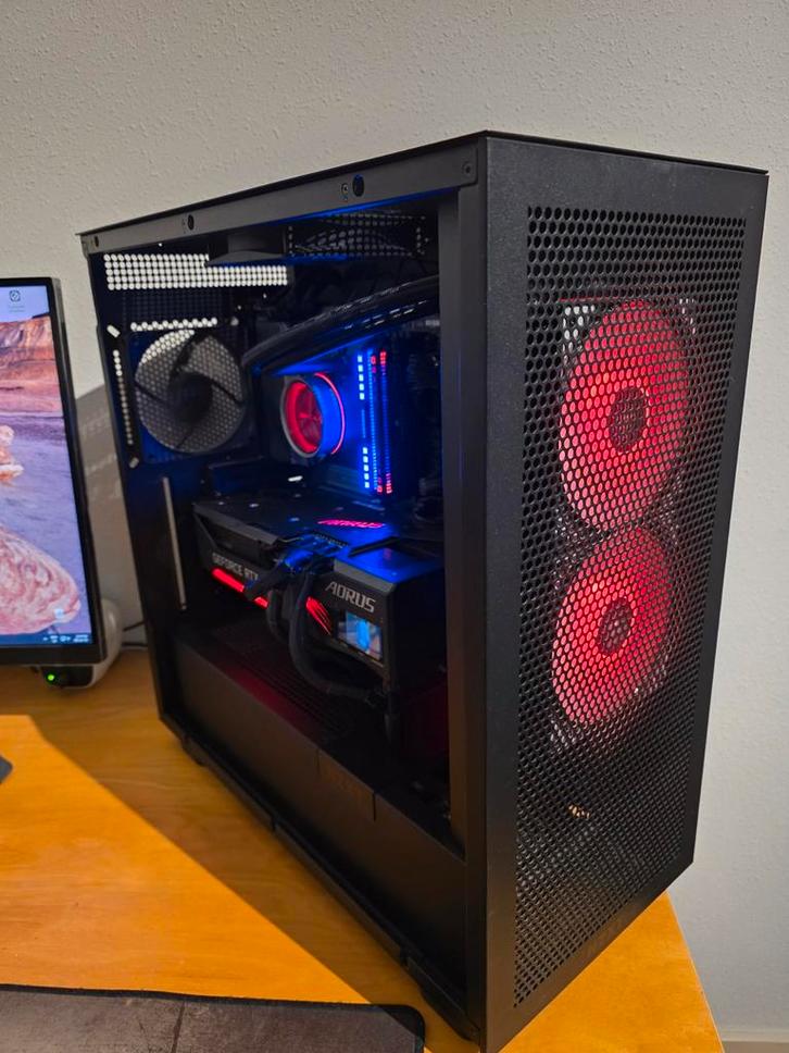 Premium Gaming PC – Waterkoeling & RTX 3070 Ti, 32GB, Computers en Software, Desktop Pc's, Zo goed als nieuw, 4 Ghz of meer, SSD