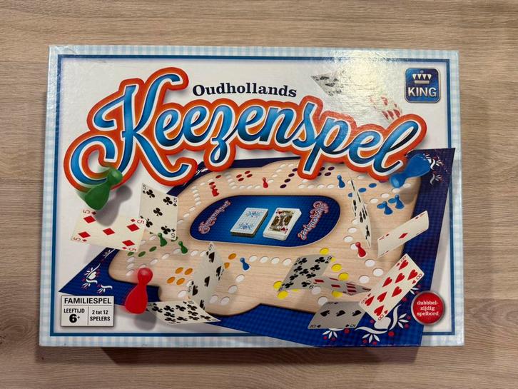 Te koop: Leuk Oudhollands Keezenspel., Hobby en Vrije tijd, Gezelschapsspellen | Bordspellen, Zo goed als nieuw, Ophalen of Verzenden