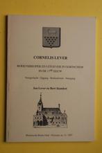 Gorinchem: CORNELIS LEVER boekverkoper en uitgever 17e eeuw, Boeken, Ophalen of Verzenden, Zo goed als nieuw