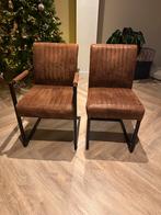 Bruine Eetkamerstoelen - Set van 4, Huis en Inrichting, Stoelen, Ophalen, Gebruikt, Bruin, Vier