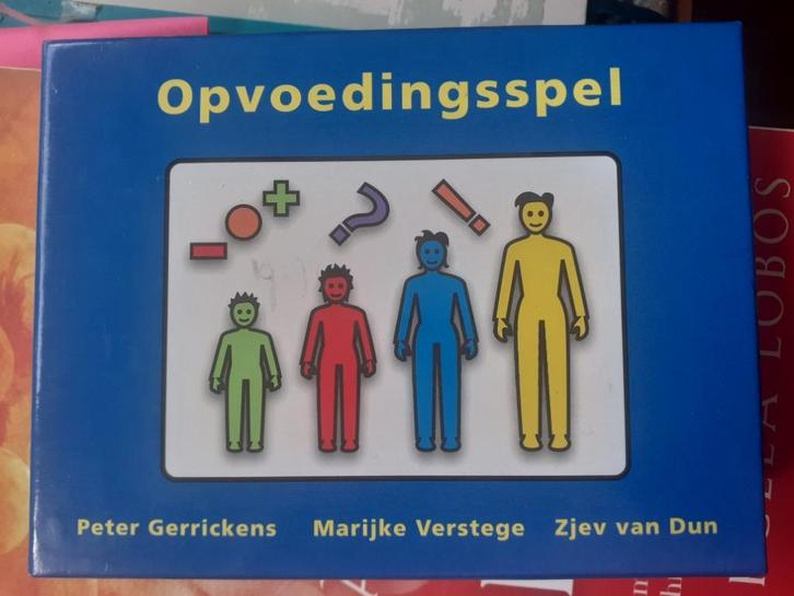 Opvoedingsspel Gerrickens Verstege en Dun zgan, Boeken, Psychologie, Zo goed als nieuw, Ophalen of Verzenden