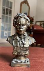 Kleine buste van Beethoven van metaal, Ophalen of Verzenden