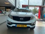 Kia Sportage 1.6 GDI DynamicPlusLine,Panoramadak,Naviagtie,A, 4 cilinders, Wit, Origineel Nederlands, Grijs