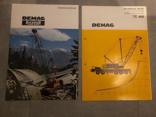 2x Demag (Richier) folder, Boeken, Catalogussen en Folders, Gelezen, Ophalen of Verzenden