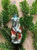 Oude kerstbal Beer, Diversen, Kerst, Ophalen of Verzenden, Gebruikt