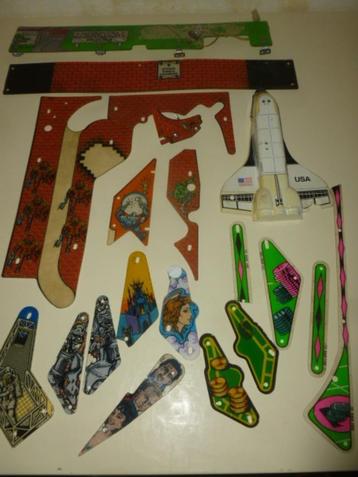Flipperkastonderdelen Who Dunnit Big Guns Space Shuttle Junk beschikbaar voor biedingen