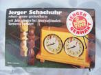 schaakklok analoog  Jerger, Een of twee spelers, Ophalen of Verzenden