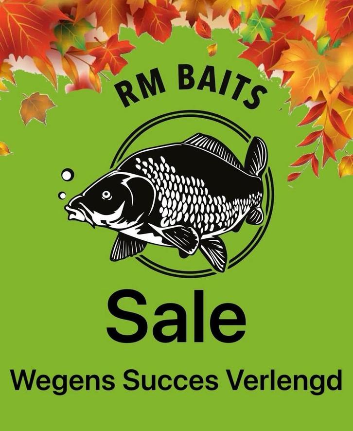 RM Baits Herfstactie laatste dag!, Watersport en Boten, Hengelsport | Karpervissen, Nieuw, Overige typen, Ophalen of Verzenden
