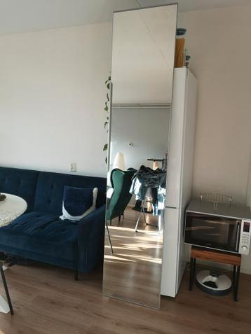 IKEA PAX spiegeldeur 236 cm incl scharnieren - nette staat - afbeelding 3