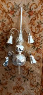 Prachtige! Antieke tinsel kerst piek met belletjes, Ophalen