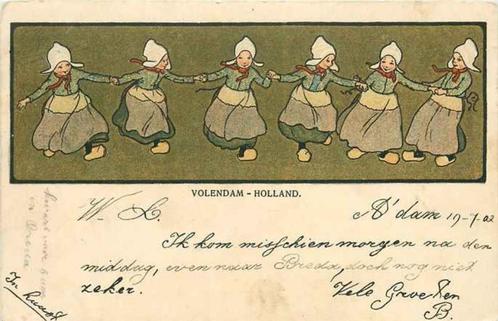 (301-110-045) Volendam Holland, Verzamelen, Ansichtkaarten | Nederland, Noord-Holland, Verzenden
