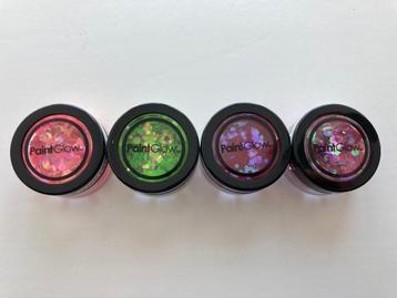 Chunky Glitter set met 4 kleuren - Schmink - Paintglow ACTIE beschikbaar voor biedingen