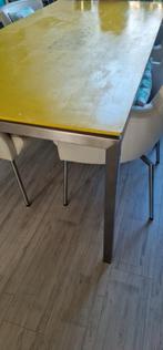 Bijna gratis eettafel Tafel, Ophalen, Gebruikt, 50 tot 100 cm, Vijf personen of meer