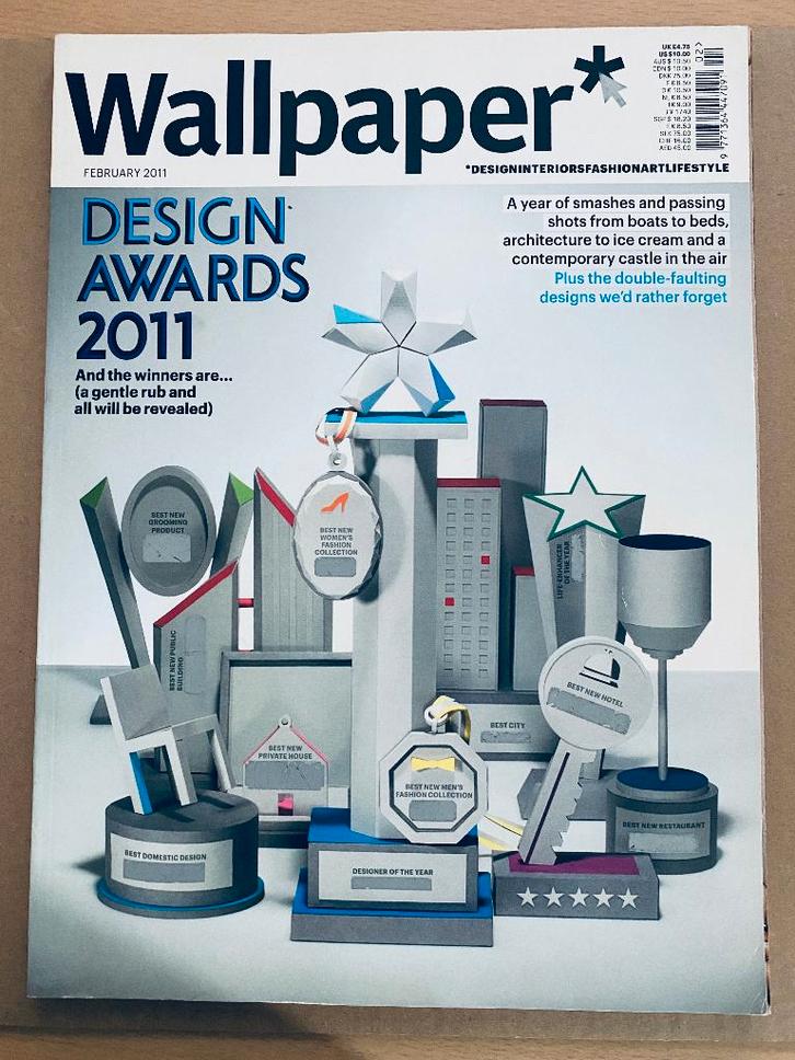 Wallpaper Magazine (UK) 143 - Februari 2011, Boeken, Tijdschriften en Kranten, Zo goed als nieuw, Glossy, Ophalen of Verzenden
