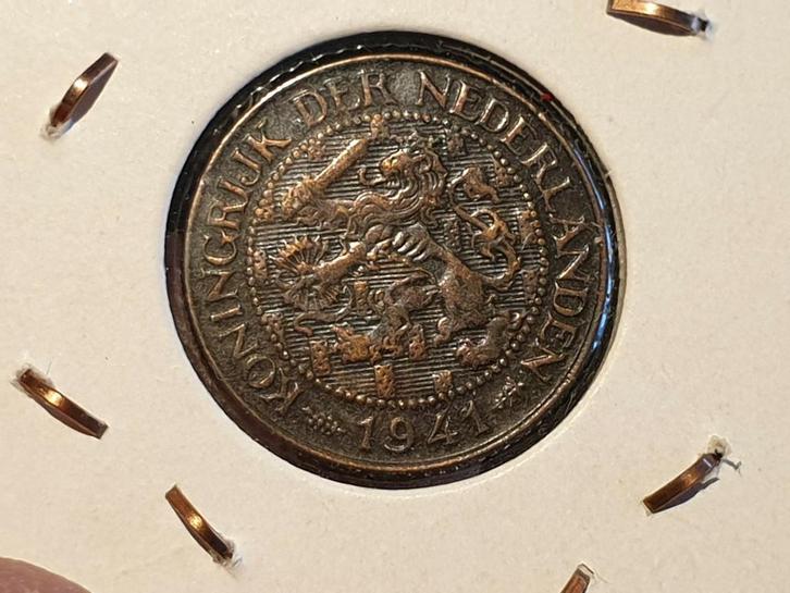 1 cent 1941 nr.9 (04), Postzegels en Munten, Munten | Nederland, 1 cent, Koningin Wilhelmina, Ophalen of Verzenden
