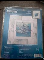 Nieuw Borduurpakket janlynn dolphins, Hobby en Vrije tijd, Borduren en Borduurmachines, Ophalen of Verzenden, Nieuw, Borduurpakket