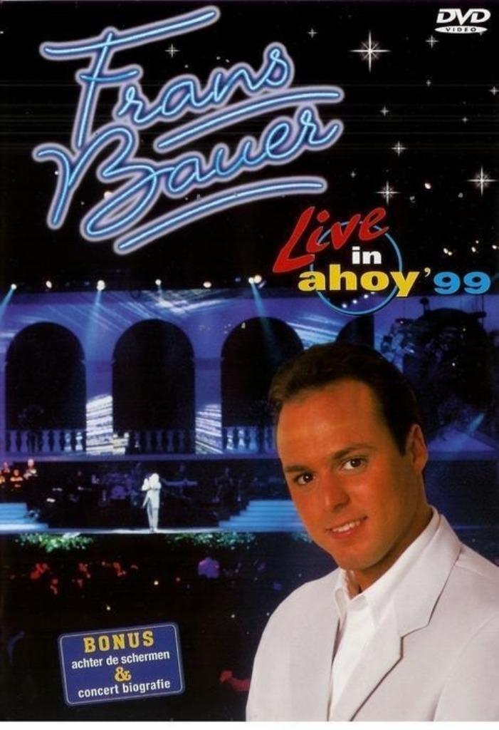 DVD van Frans Bauer: Live in Ahoy '99, Cd's en Dvd's, Dvd's | Muziek en Concerten, Zo goed als nieuw, Alle leeftijden, Verzenden