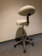 Mooie Draaikrukje - Beauty Kruk, Ophalen, Gebruikt, Wit, Bureaukruk