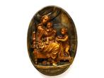 Reliëf plaquette Madonna met de stoel nar Rafaëllo Rafaël, Ophalen of Verzenden