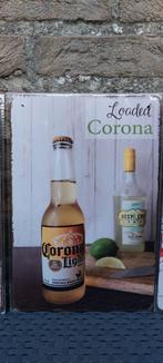 Metalen reclamebord Corona (nr 13), Verzamelen, Biermerken, Nieuw, Overige merken, Reclamebord, Plaat of Schild, Ophalen of Verzenden