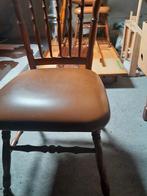 Te koop  4 leuke nette stoelen met eettafel, Ophalen, 200 cm of meer, 50 tot 100 cm, Zo goed als nieuw