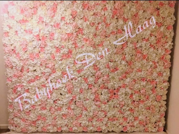 Bloemenwand/flowerwall, Huis en Inrichting, Woonaccessoires | Wanddecoraties, Zo goed als nieuw, Ophalen