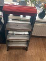 Altrex Industrietrap dubbelzijdig, 2X4 treden Hoogte 95 CM, Trap, Ophalen of Verzenden, Zo goed als nieuw, Opvouwbaar of Inschuifbaar