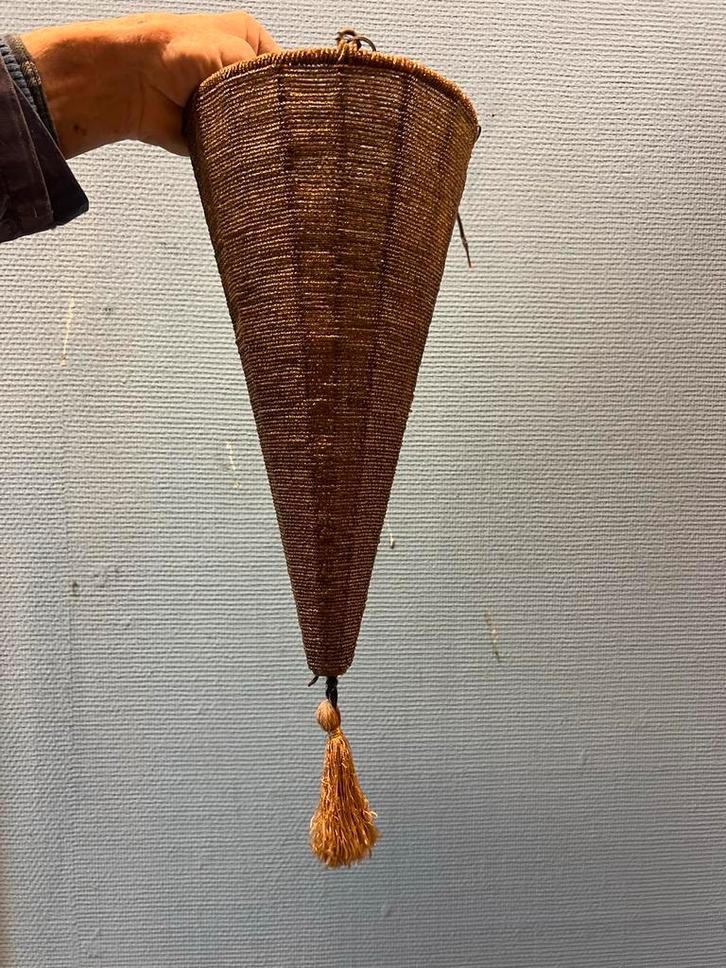 3 Marokkaanse Kralen Lampen met Kwastjes, Huis en Inrichting, Lampen | Hanglampen, Ophalen