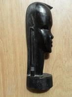 Ebbenhouten Afrikaans beeld/ buste, Antiek en Kunst, Ophalen of Verzenden